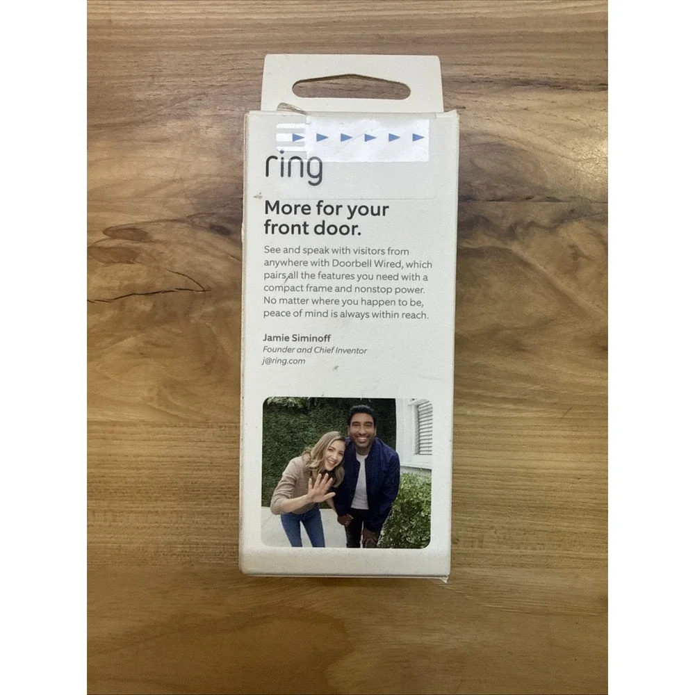 Ring new unopened